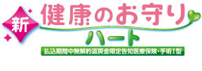 新・健康のお守り　ハート
